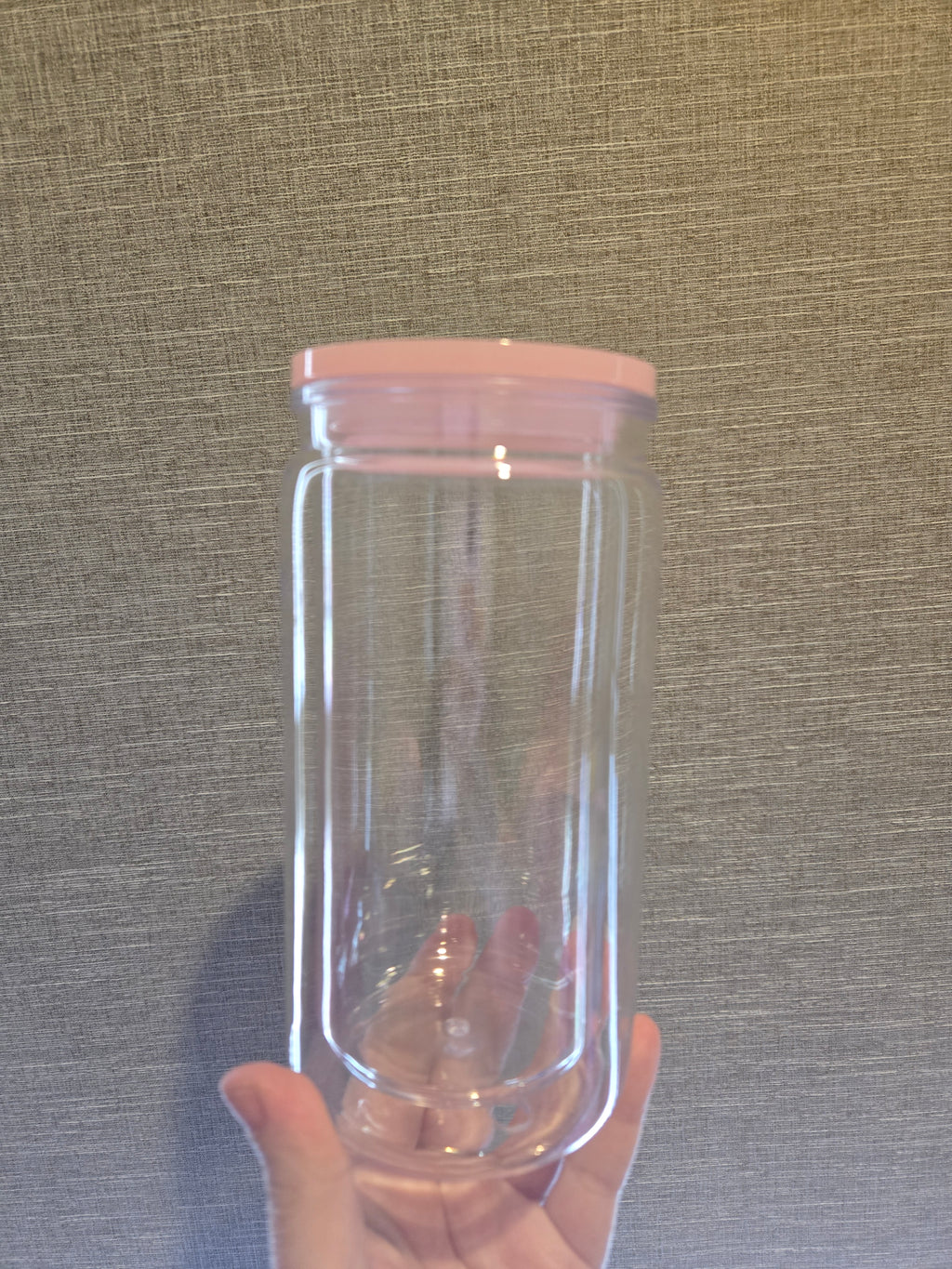 16oz Acrylic Snowglobe Tumbler