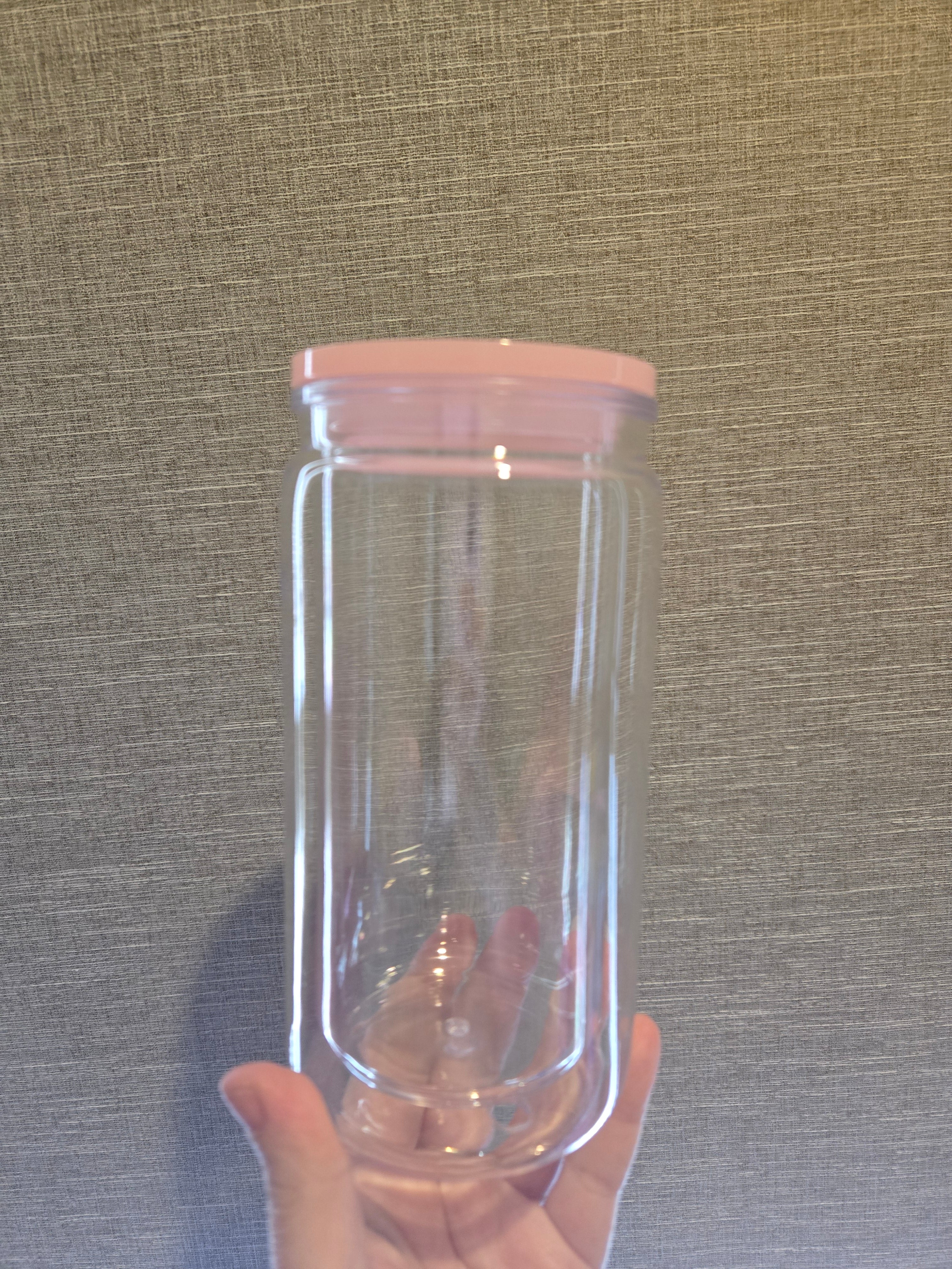 16oz Acrylic Snowglobe Tumbler