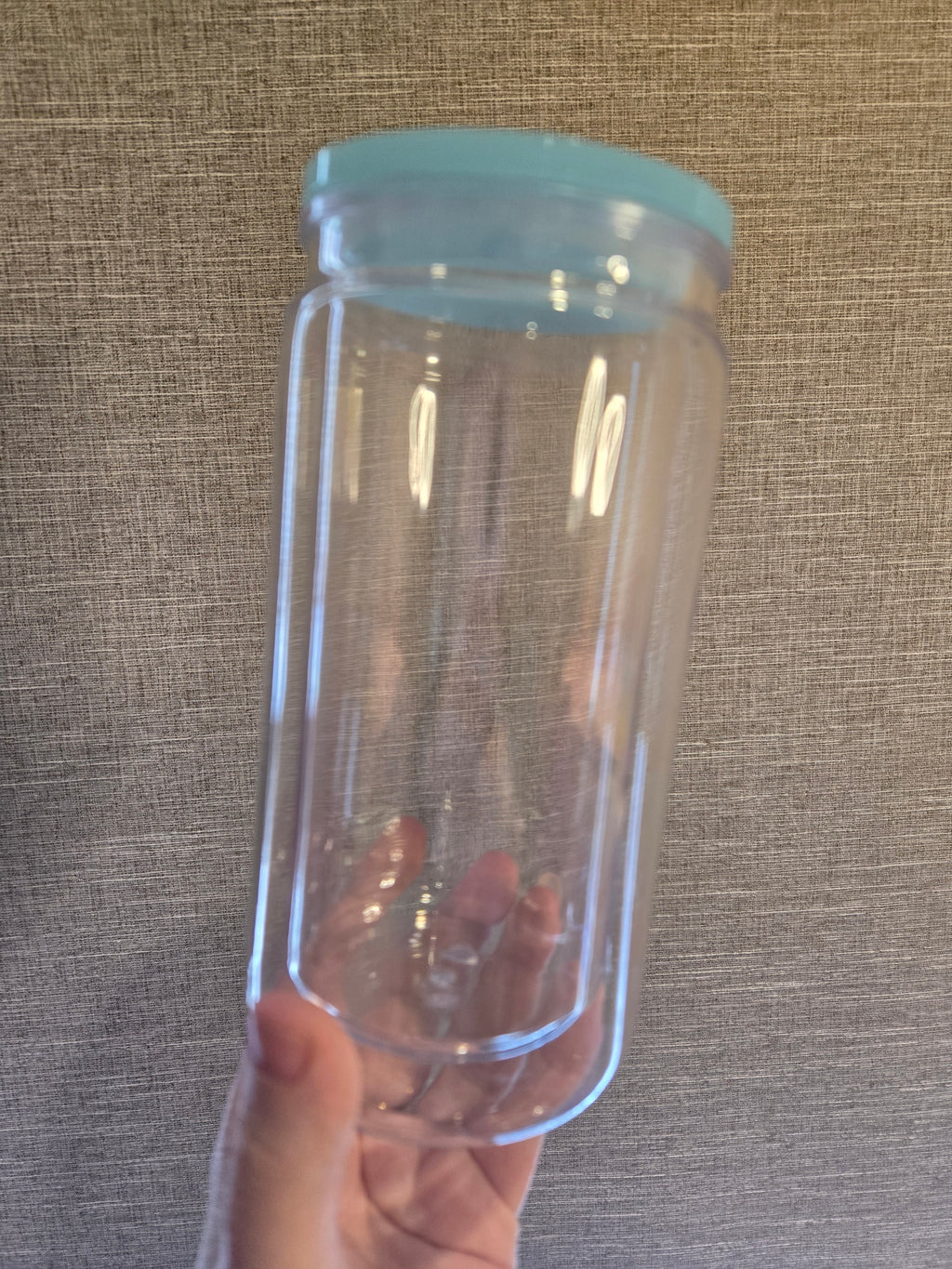 16oz Acrylic Snowglobe Tumbler