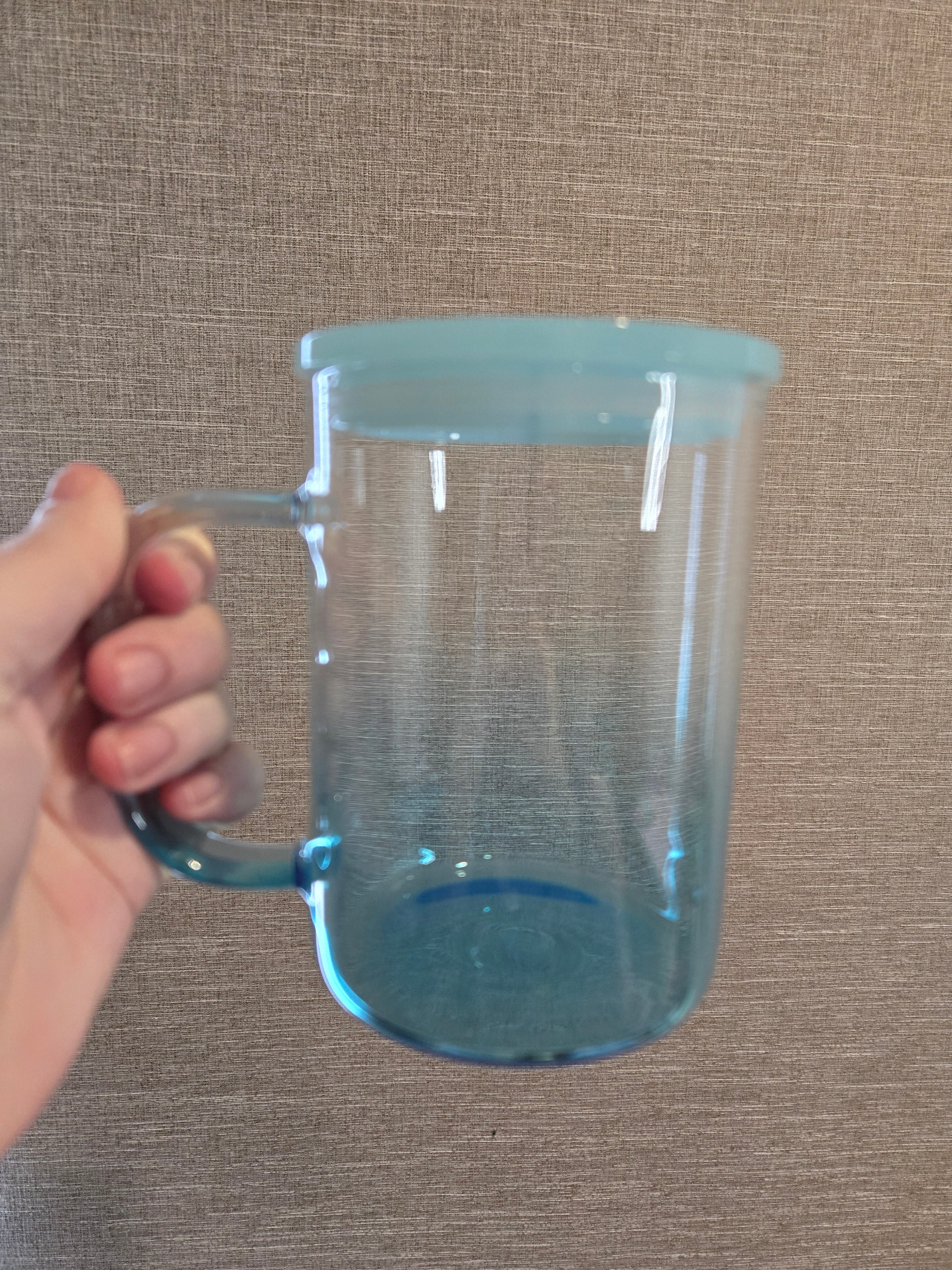 Colourful Glass Jelly Mugs