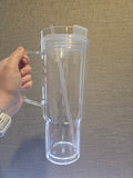 40oz Acrylic Snowglobe Tumbler
