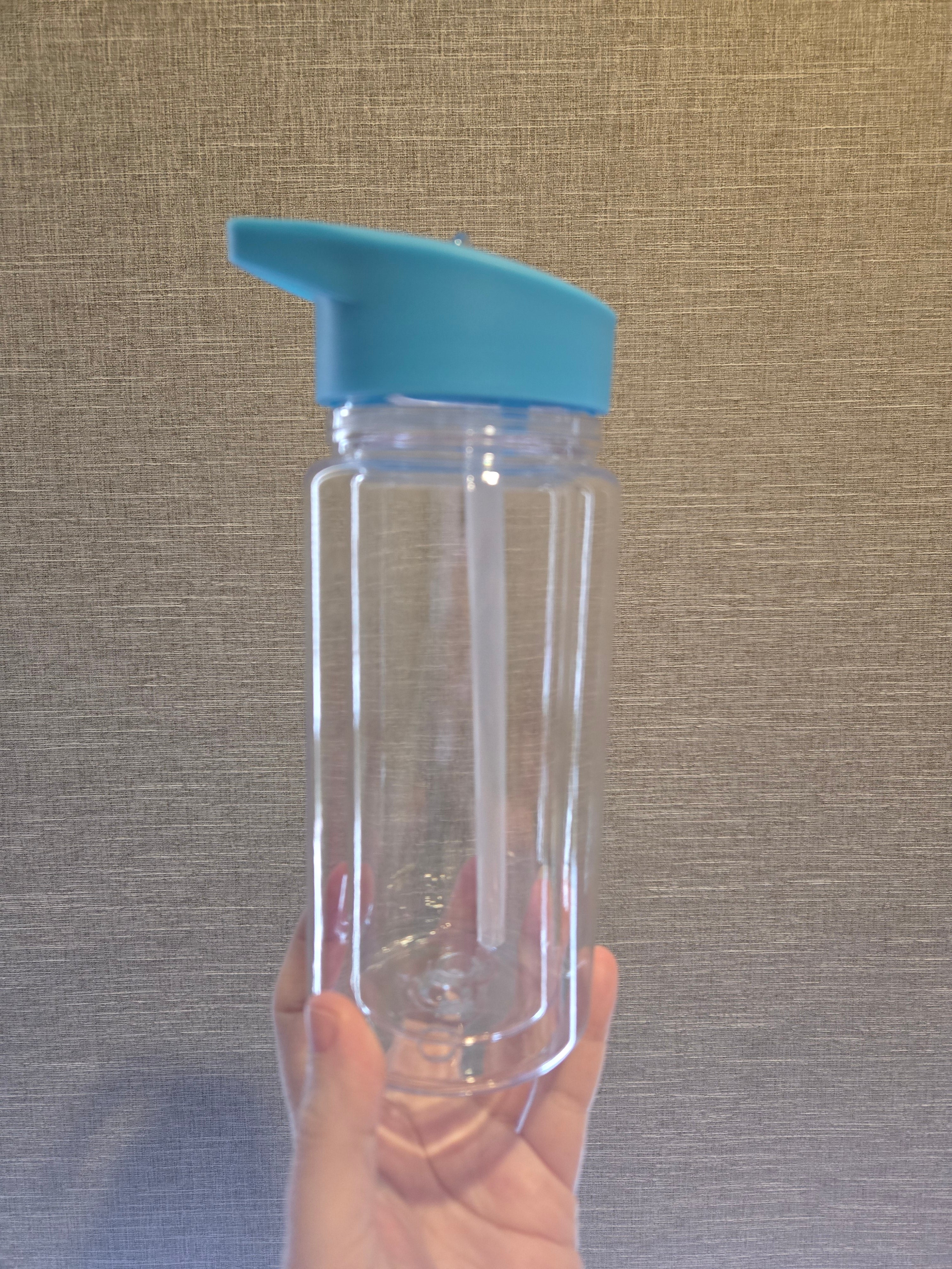 10oz Kids Acrylic Snowglobe Drink Bottle