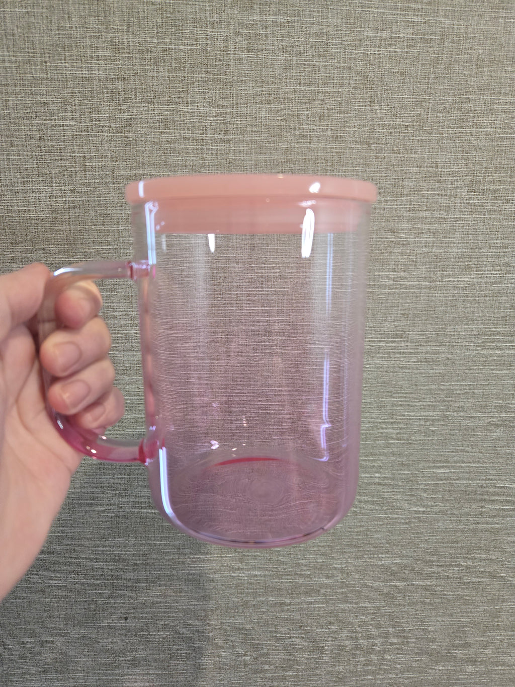 Colourful Glass Jelly Mugs