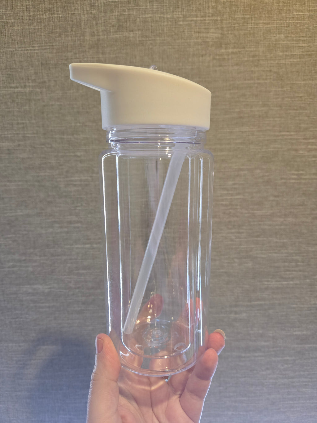 10oz Kids Acrylic Snowglobe Drink Bottle