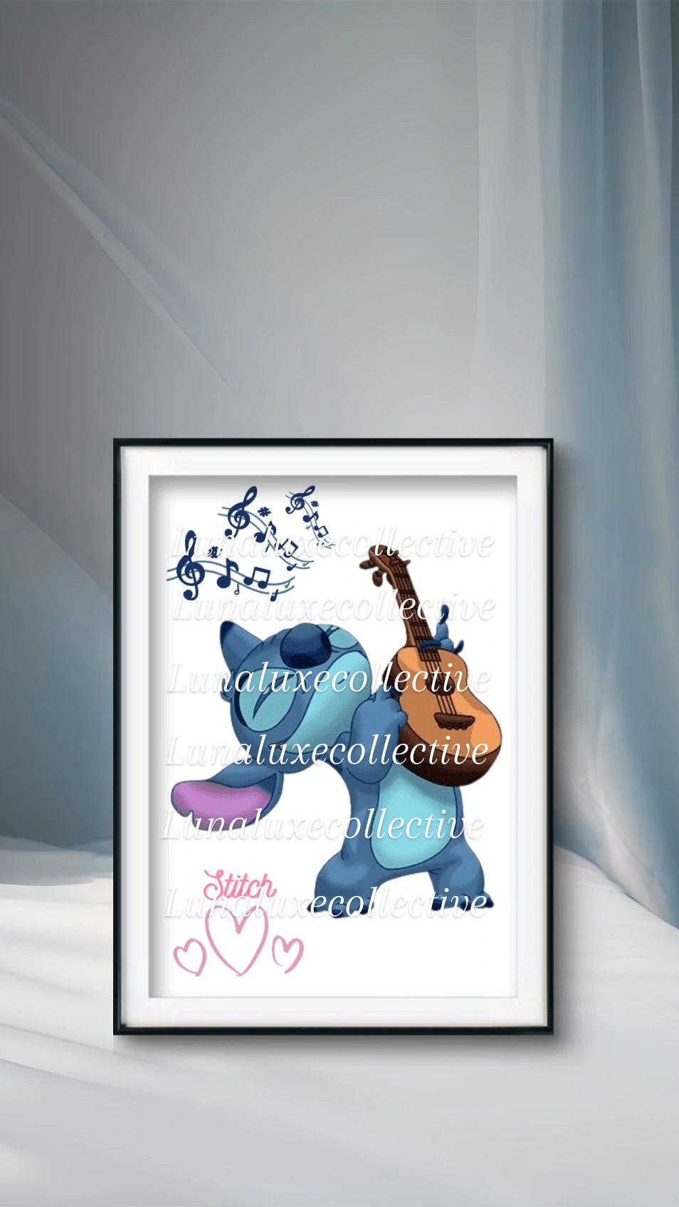 Stitch playing Guitar 💗